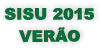 SISU 2015 Verao